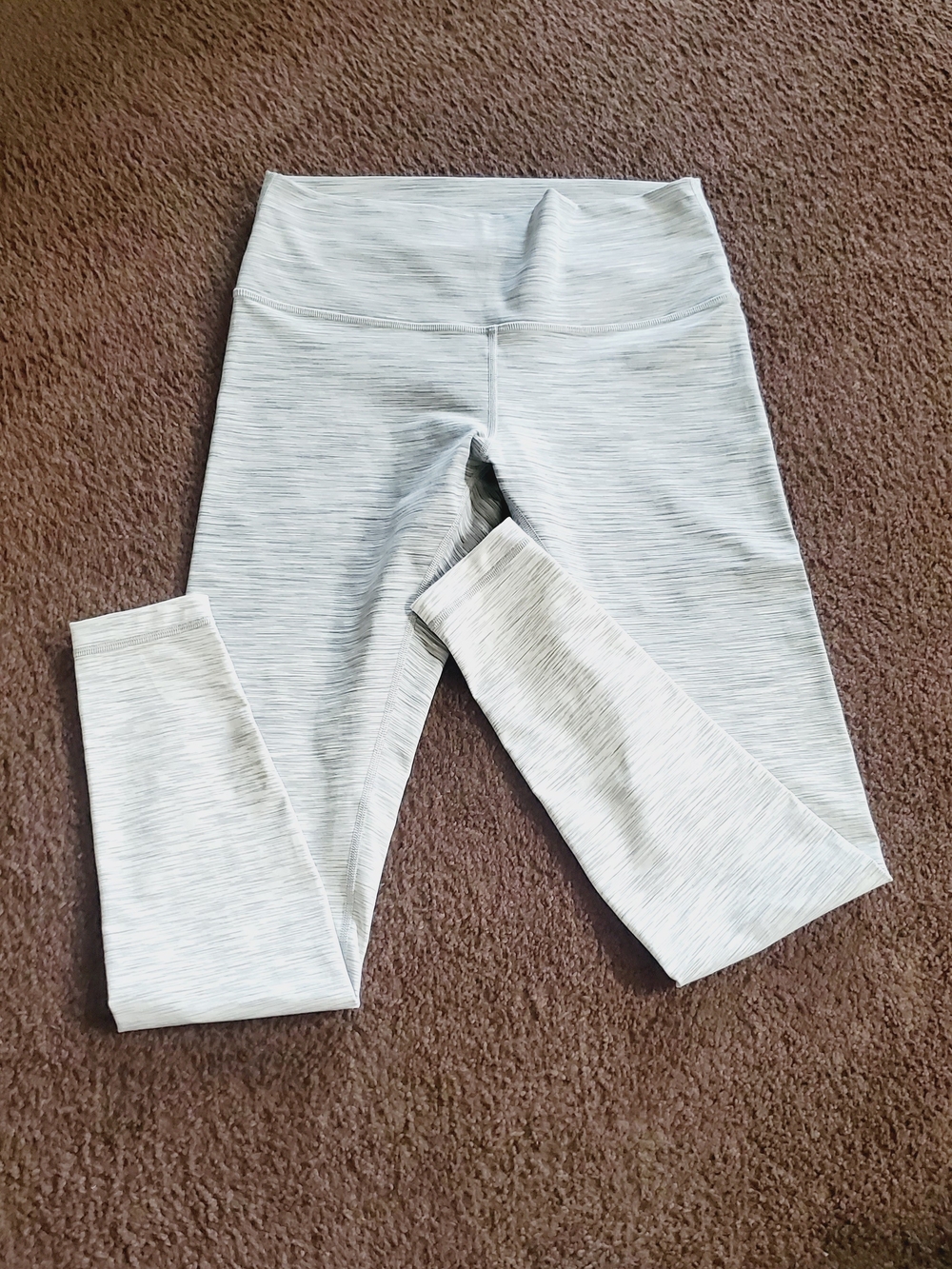 Lululemon Athletica Wunder Under Hi Rise Melange Space Dye Legging Ombre Size 10